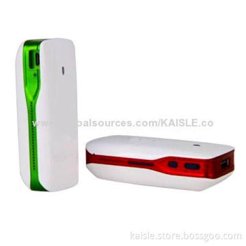 Mobile Power 3G Routers, 5,200mAh Capacity, 18650 Battery